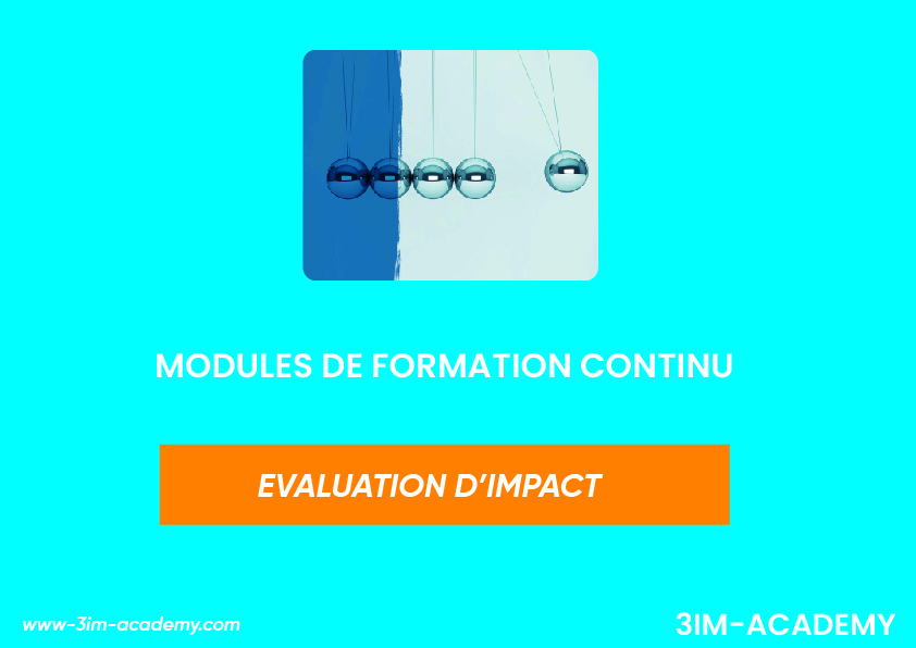 EVALUATION D’IMPACT_Plan de travail 1